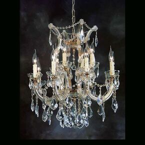 CRYSTAL CHANDELIER V53-505X-12 - ΚΡΕΜΑΣΤΆ ΦΩΤΙΣΤΙΚΆ