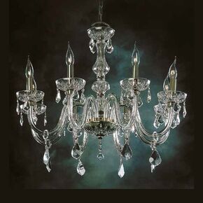 CRYSTAL CHANDELIER V53-529-6 - PENDANT LIGHTS