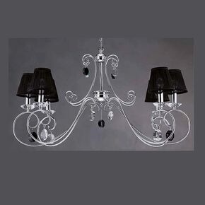 CRYSTAL CHANDELIER V53-565B-6 - PENDANT LIGHTS