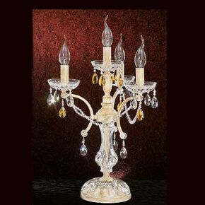 CRYSTAL TABLE LAMP  V53-667T-4.