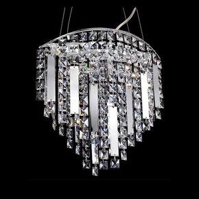 CRYSTAL PENDANT LIGHTING FIXTURE V53-9814 - PENDANT LIGHTS