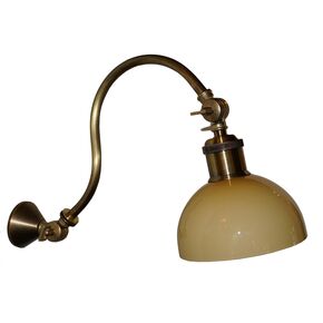 WALL SCONCES LAMP HANDMADE FROM BRONZE AND MURANO GLASS ADJUSTABLE HEIGHT AND DEPTH
