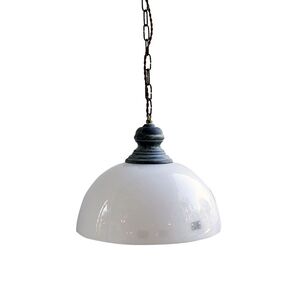 PENDANTS BRONZELAMP WITH ARTIFICIAL AGING MURANO GLASS