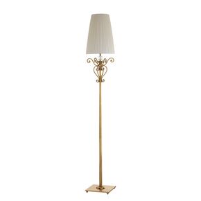 F2-7413-1 > FLOOR LAMPS RUGGINE WITH SHADE PLISSÉ