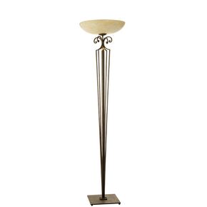 F2-7433-1 > FLOOR LAMPS RUGGINE AND GOLD WITH MURANO GLASS