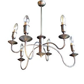 PENDANTS LUMINAIRE MADE OF BRONZE WITH CANDLES