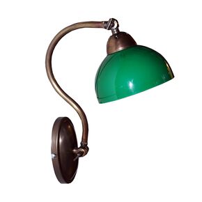 WALL SCONCES LAMP WITH MOVEMENT ARM AND MURANO GLASS ADJUSTABLE HEIGHT AND DEPTH