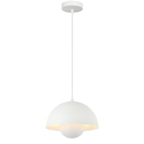 ΕΣΩΤΕΡΙΚΟΎ ΧΏΡΟΥ, TULIP, ΜΟΝΌΦΩΤΟ ΛΕΥΚΌ TULIP, D:230, H:1500 - ΚΡΕΜΑΣΤΆ ΦΩΤΙΣΤΙΚΆ