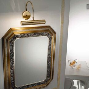 TRADITIONAL LIGHTING < TRADITIONALY ITALIAN CREMASCO > WALL SCONCES > 1L WALL BURNISHED L.30 H.25 SP.24 - ΦΩΤΙΣΤΙΚΆ ΠΊΝΑΚΑ
