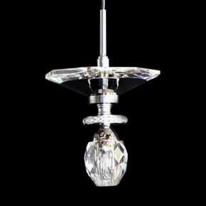 NEOCLASSICAL HANDMADE LIGHTING > MINIMAL DITS > PENDANT ACC SINGLE LIGHT STRASS CRYSTALS SWAROVSKI - ΚΡΕΜΑΣΤΆ ΦΩΤΙΣΤΙΚΆ