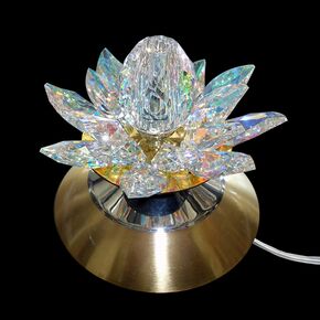 NEOCLASSICAL HANDMADE LIGHTING > MINIMAL DITS > NUFARO TABLE LAMP SWAROVSKI CRYSTALS - ΕΠΙΤΡΑΠΈΖΙΑ ΦΩΤΙΣΤΙΚΆ