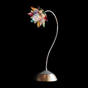 NEOCLASSICAL HANDMADE LIGHTING > MINIMAL DITS > TABLE NUFARO ARM SWAROVSKI CRYSTALS - ΕΠΙΤΡΑΠΈΖΙΑ ΦΩΤΙΣΤΙΚΆ