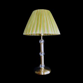 NEOCLASSICAL HANDMADE LIGHTING > MINIMAL DITS > TABLE VICTORIA 3 CRYSTALS METAL SWAROVSKI CRYSTALS - ΕΠΙΤΡΑΠΈΖΙΑ ΦΩΤΙΣΤΙΚΆ