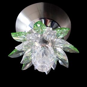 NEOCLASSICAL HANDMADE LIGHTING > MINIMAL DITS > CEILING LAMP NUFARO 1Φ-89 SWAROVSKI CRYSTALS - CEILING LIGHTS