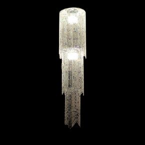 NEOCLASSICAL HANDMADE LIGHTING > MINIMAL DITS > PENDANT ZIC MULTI-LIGHT SWAROVSKI CRYSTALS - ΚΡΕΜΑΣΤΆ ΦΩΤΙΣΤΙΚΆ
