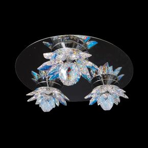 NEOCLASSICAL HANDMADE LIGHTING > MINIMAL DITS > NUFARO CEILING LAMP 3Φ 99 SWAROVSKI CRYSTALS - ΦΩΤΙΣΤΙΚΆ ΟΡΟΦΉΣ