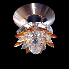 NEOCLASSICAL HANDMADE LIGHTING > MINIMAL DITS > CEILING LAMP NUFARO 1Φ-04 SWAROVSKI CRYSTALS - CEILING LIGHTS