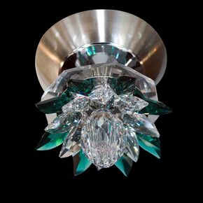 NEOCLASSICAL HANDMADE LIGHTING > MINIMAL DITS > CEILING LAMP NUFARO 1Φ-6921 SWAROVSKI CRYSTALS - CEILING LIGHTS