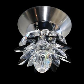 NEOCLASSICAL HANDMADE LIGHTING > MINIMAL DITS > CEILING LAMP NUFARO 1Φ 6921-08 SWAROVSKI CRYSTALS - CEILING LIGHTS