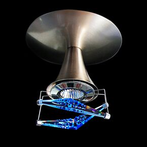 NEOCLASSICAL HANDMADE LIGHTING > MINIMAL DITS > SWAROVSKI CRYSTALS CEILING LAMP - ΦΩΤΙΣΤΙΚΆ ΟΡΟΦΉΣ