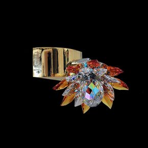 NEOCLASSICAL HANDMADE LIGHTING > MINIMAL DITS > NUFARO WALL LAMP 1Φ SWAROVSKI CRYSTALS - ΦΩΤΙΣΤΙΚΆ ΤΟΊΧΟΥ