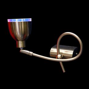 NEOCLASSICAL HANDCRAFTED LIGHTING > MINIMAL DITS > WALL LAMP TRANS INOX SWAROVSKI CRYSTALS - ΦΩΤΙΣΤΙΚΆ ΤΟΊΧΟΥ