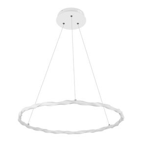 ΚΡΕΜΑΣΤΟ ΣΤΡΙΦΤΟ  ΚΥΚΛΟΣ ΛΕΥΚΟ 3000Κ 35WATT - PENDANTS