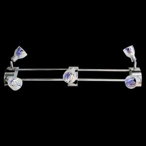 NEOCLASSICAL HANDMADE LIGHTING > MINIMAL DITS > TRACK TRAS MULTI-LIGHT 5Φ SWAROVSKI CRYSTALS - ΦΩΤΙΣΤΙΚΆ ΤΟΊΧΟΥ