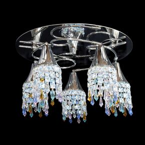 NEOCLASSICAL HANDMADE LIGHTING > MINIMAL DITS > CEILING LAMP SIS CRYSTALS SWAROVSKI - CEILING LIGHTS