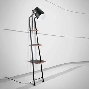 ΜΟΝΤΈΡΝΑ ΦΩΤΙΣΤΙΚΆ ΜΊΝΙΜΑΛ > ΔΑΠΈΔΟΥ >  FLOOR LAMP HEIGHT 160 CM FLOOR DIAMETER 40 CM 01152-10 METAL E27, LED - ΔΑΠΈΔΟΥ ΦΩΤΙΣΤΙΚΆ 