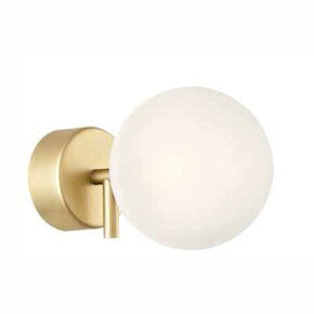 INTERIOR > MODERN MINIMAL LIGHTING > WALL LAMPS > WALL LAMP 01185-18 METAL, GLASS G9, LED W18 H12 CM - WALL LIGHTS