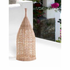 INTERIOR > MODERN MINIMAL LIGHTING > FLOOR LAMP > FLOOR LAMP DIAMETER 21 CM HEIGHT 54 CM 01247-10 RATTAN E27, LED - RATTAN - BAMBOO