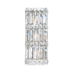 CRYSTAL CLASSIC LIGHTING SCHONBEK > WALL SCONCES > QUANTUM 3 LIGHT 220V WALL SCONCE IN STAINLESS STEEL WITH CLEAR CRYSTALS FROM SWAROVSKI® - ΦΩΤΙΣΤΙΚΆ ΤΟΊΧΟΥ