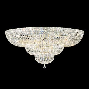 SCHONBEK CRYSTAL CLASSIC LIGHTING > CEILING LAMPS > PETIT CRYSTAL DELUXE 27 LIGHT 220V CLOSE TO CEILING IN RICH AUERELIA GOLD WITH CLEAR CRYSTALS FROM SWAROVSKI® - ΦΩΤΙΣΤΙΚΆ ΟΡΟΦΉΣ