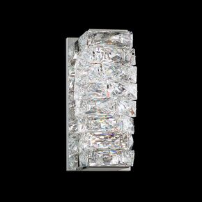 CLASSIC CRYSTAL LIGHTING SCHONBEK > WALL SCONCES > GLISSANDO LED 220V WALL SCONCE IN STAINLESS STEEL WITH CLEAR CRYSTALS FROM SWAROVSKI® - ΦΩΤΙΣΤΙΚΆ ΤΟΊΧΟΥ