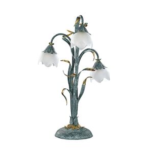 F2-9103-3_B > TABLE LAMPS GOLD WITH GLASS
