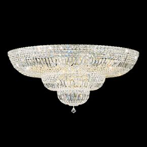SCHONBEK ΚΛΑΣΣΙΚΆ ΦΩΤΙΣΤΙΚΆ ΌΡΟΦΉΣ PETIT CRYSTAL DELUXE 27 LIGHT 220V CLOSE TO CEILING IN RICH AUERELIA GOLD WITH CLEAR CRYSTALS FROM SWAROVSKI®
