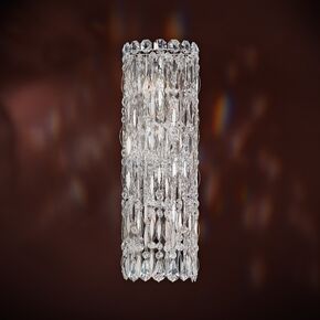SCHONBEK ΚΛΑΣΣΙΚΆ ΦΩΤΙΣΤΙΚΆ ΑΠΛΊΚΕΣ SARELLA 4 LIGHT 220V WALL SCONCE IN STAINLESS STEEL WITH CRYSTAL CRYSTALS FROM SWAROVSKI®
