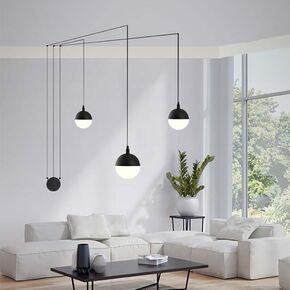 INTERIOR > MODERN MINIMAL LIGHTING > CEILING > PENDANT LIGHT DIAMETER 15 CM 01264-04 METAL G9, LED - PENDANT LIGHTS