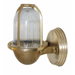 WATERPROOF OUTDOOR LIGHTING > CORNER LIGHTING 4218 BRASS - WALL LIGHTS