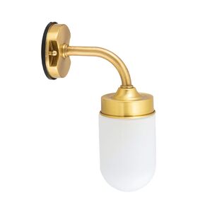 WATERPROOF OUTDOOR LIGHTING > APLICA LIGHTING 45921 BRASS - WALL LIGHTS