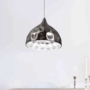 INTERIOR > MODERN MINIMAL LIGHTING > CEILING PENDANTS > PENDANT LIGHT DIAMETER 28 CM HEIGHT 20 CM 01042-04 METAL E27, LED - PENDANT LIGHTS