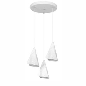 INTERIOR > MODERN MINIMAL LIGHTING > CEILING > PENDANT LIGHT 3 LIGHT PENDANT BAR LENGTH 70 CM 01117-07BR PORCELAIN E14, LED - PENDANT LIGHTS