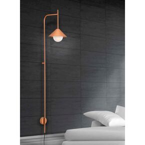 INTERIOR > MODERN MINIMAL LIGHTING > WALL SCONCES > WALL LAMP HEIGHT 105 CM WIDTH 25 CM 01207-19 METAL G9, LED - WALL LIGHTS
