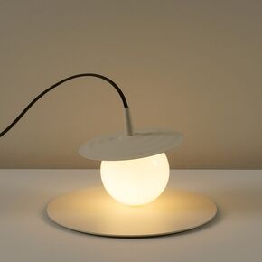 ΕΠΙΤΡΑΠΈΖΙΑ ΦΩΤΙΣΤΙΚΆ  TABLE LAMP G9 LED 1 X 4,8 W TEXTURED MINK LACQUER   W:150MM   H:144MM