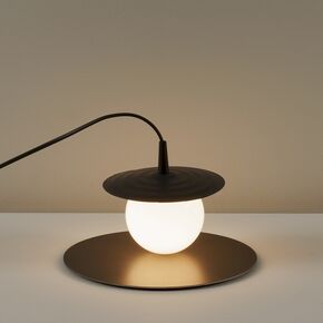 ΕΠΙΤΡΑΠΈΖΙΑ ΦΩΤΙΣΤΙΚΆ  TABLE LAMPG9 LED 1 X 4,8 W TEXTURED ANTHRACITE GREY LACQUER   W:150MM   H:144MM