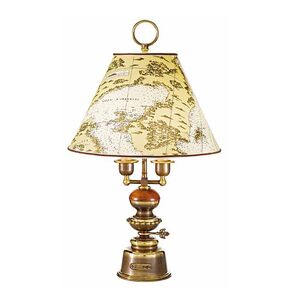 TRADITIONAL LAMPS < TRADITIONALY ITALIAN CREMASCO > TABLE LAMPS > 2L TABLE LAMP W:400MM H:680MM 2XE14 220V 60W MAX IP20 - TABLE LAMPS