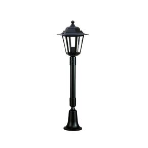 ALUMINUM LANTERNS > ALUMINUM COLUMN 3035 77CM BLACK - FLOOR LIGHTS
