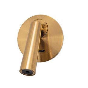 SCONCE RECESSED LED 1X3W BRUSSED BRASS