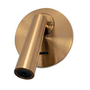 SCONCE LED 3W 1XE27 BRUSSED BRASS